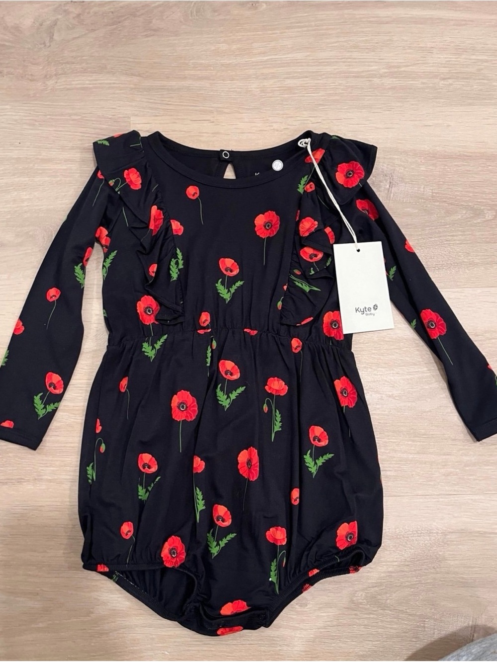 Kyte Baby Poppy Floral Romper NWT - 4T